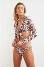 Dół od bikini Trendyol Leopard print