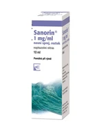 Sanorin 1 mg/ml nosní sprej, roztok 10 ml