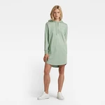 G-STAR Dress - Lash fem loose hdd dress ls green