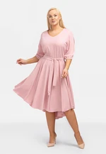 Női ruha Karko Karko_Dress_SB470_Pink