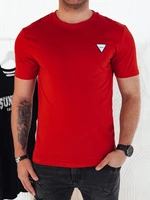 Basic red men's Dstreet T-shirt