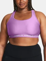 Fialová dámska športová podprsenka Under Armour Crossback Mid Bra&-PPL