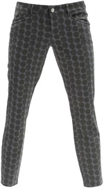 Alberto Mona Waterrepellent Dots Black 40 Pantalons