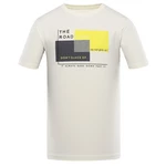 Men's cream T-shirt NAX Jurg