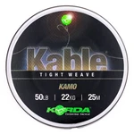 Korda olověná šňůra kable tight weave 7 m - kamo