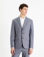 Grey men's blazer Celio Funew2