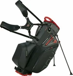 Big Max Aqua Hybrid 4 Golfbag Black/Charcoal/Red