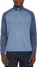Callaway Trademark Chev Print Chillout Peacoat Heather L Pullover