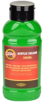 KOH-I-NOOR Acrylic Paint 500 ml 520 Permanent Green Pintura acrílica