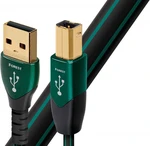 AudioQuest Forest 1,5 m Černá-Zelená Hi-Fi USB kabel