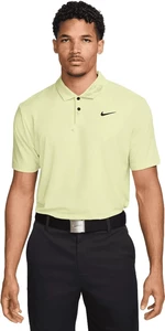 Nike Dri-Fit Tour Heather Mens Light Lemon Twist/Black M Polo košile