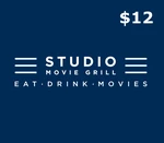 Studio Movie Grill $12 Gift Card US