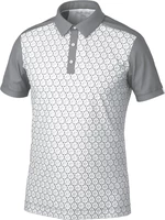 Galvin Green Mio Mens Breathable Short Sleeve Shirt Cool Grey/Sharkskin M