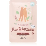 Skin79 Fresh Garden Red Ginseng revitalizační plátýnková maska s ženšenem 23 g