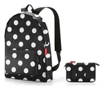 Reisenthel Mini Maxi Rucksack Dots White