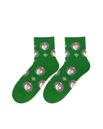 Bratex 2988 X-Mass Socks Women's 36-41 green d-033