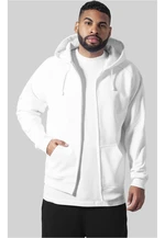 Men's Zip Hoody - White