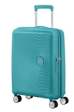 American Tourister Kabinový cestovní kufr Soundbox EXP 35,5/41 l - světle modrá