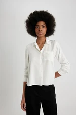 DEFACTO Regular Fit Basic Long Sleeve Shirt