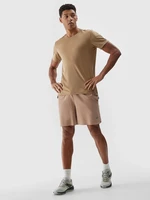 Men's 4F Quick Dry Sports Shorts - Beige