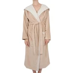 Styx hooded bathrobe beige (ZK8251)