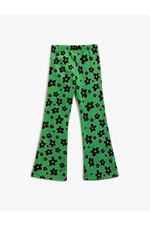 Koton Girl Green Patterned