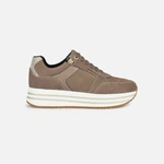 Beige women's sneakers Geox Kency - Women's