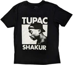 2Pac Tričko Eyes Closed Unisex Black M