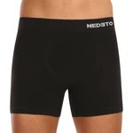 Men's boxers Nedeto seamless bamboo black