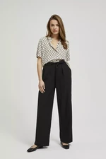 Women's trousers MOODO - black