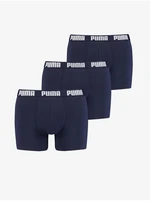 3PACK men's boxers Puma blue