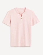 Celio T-shirt henley Cegeti - Men's