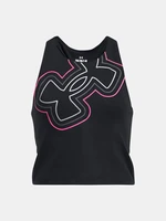 Under Armour Tílko Motion Branded Crop Tank-BLK - Holky