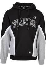 Starter Throwback Hoody Black/Heathergrey