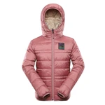 Children's reversible jacket hi-therm ALPINE PRO EROMO dusty rose