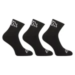 3PACK Styx ankle socks black