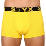 Men's boxers Styx sports rubber yellow