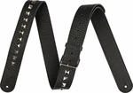 Jackson Metal Stud Leather Gitárszíj Black