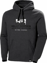 Helly Hansen Men's Arctic Ocean Organic Cotton Bluza Ebony Melange S