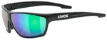 UVEX Sportstyle 706 CV Black Mat/Colorvision Mirror Green Gafas de ciclismo