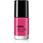 NOBEA Day-to-Day Gel-like Nail Polish lak na nechty s gélovým efektom odtieň #N71 Pink blossom 6 ml