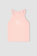 DEFACTO Girl Sleeveless Slogan Print Camisole Vest