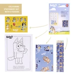 STATIONERY SET COLOREABLE BLUEY