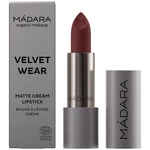 MÁDARA VELVET WEAR Matný krémovy rúž Dark Nude 3.8g