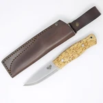 TBS Outdoor Nůž TBS Ahma Puukko - Curly Birch - Nordic Sheath