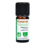 Éterický olej citron destilovaný 10 ml BIO   FLORAME