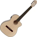 VGS Pro Natura 4/4 4/4 Natural Silver Klasická gitara s elektronikou