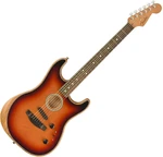 Fender American Acoustasonic Stratocaster 3-Tone Sunburst Chitară electro-acustică