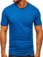 Modré pánské tričko Bolf 14316