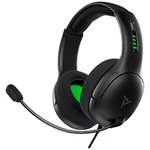 PDP 048-124-EU-BK herný headset s USB káblový cez uši čierna stereo